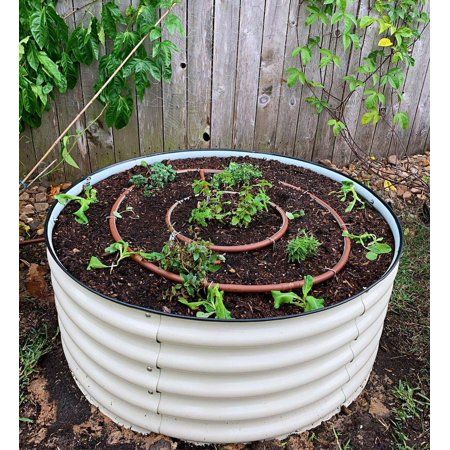 Raised Garden Bed - Round Ø1.4m x 0.5m H (Shell Only)